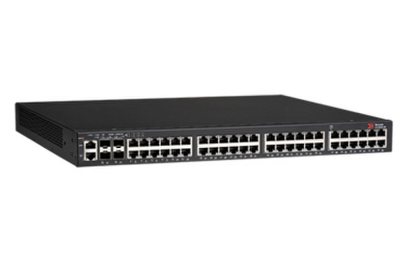 Brocade ICX 6430 Управляемый L3 Power over Ethernet (PoE) 1U Черный