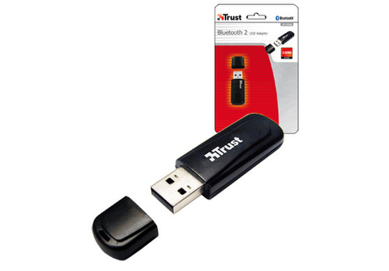 Trust Bluetooth 2 USB Adapter 100m BT-2305p networking card