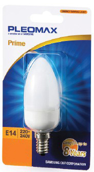 Pleomax LMP2CN5WE1427SC 5W E14 Warm white fluorescent lamp
