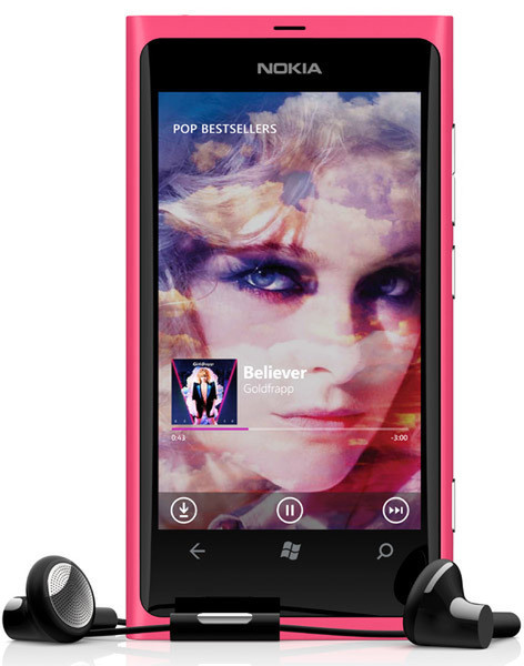 Nokia Lumia 800 Розовый
