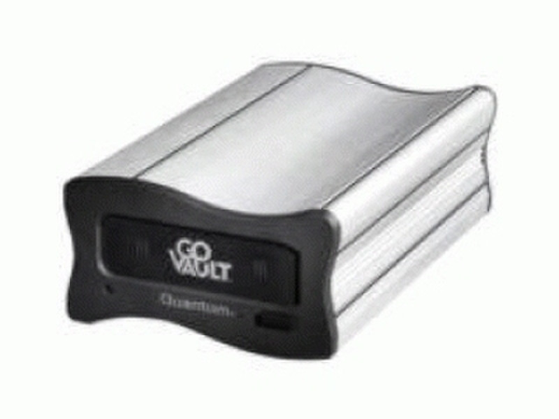Quantum GoVault Cartridge Hard Drive With Docking Station - 240GB, USB 2.0 240GB external hard drive