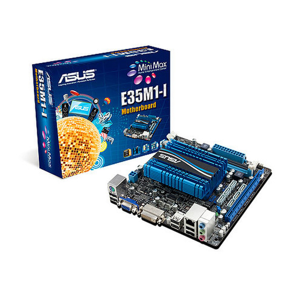 ASUS E35M1-I AMD A50M FCH Socket FT1 BGA Mini ITX motherboard