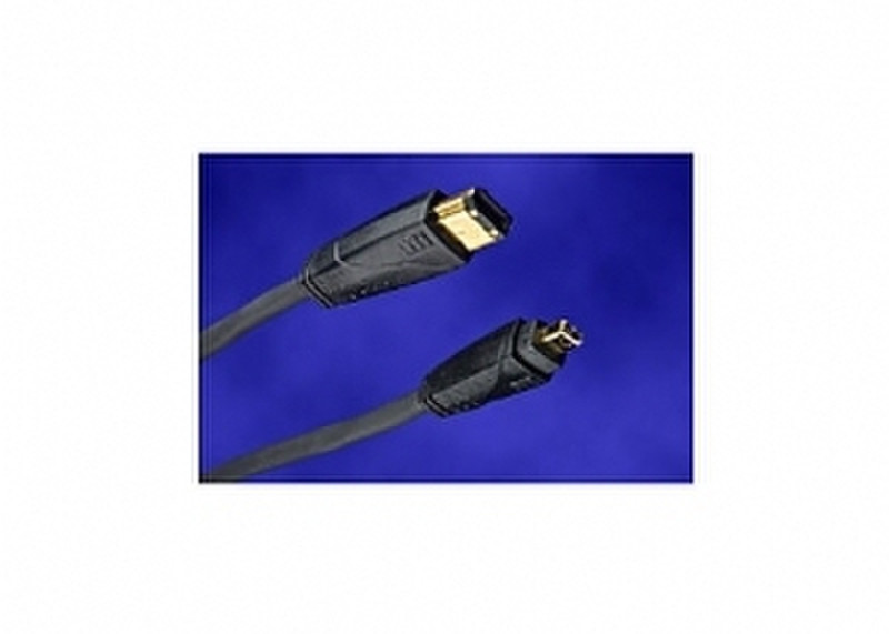 Monster Cable FireLink® 300 High Speed IEEE 1394 Digital Audio/Video FL300 4/6-2M 2m firewire cable