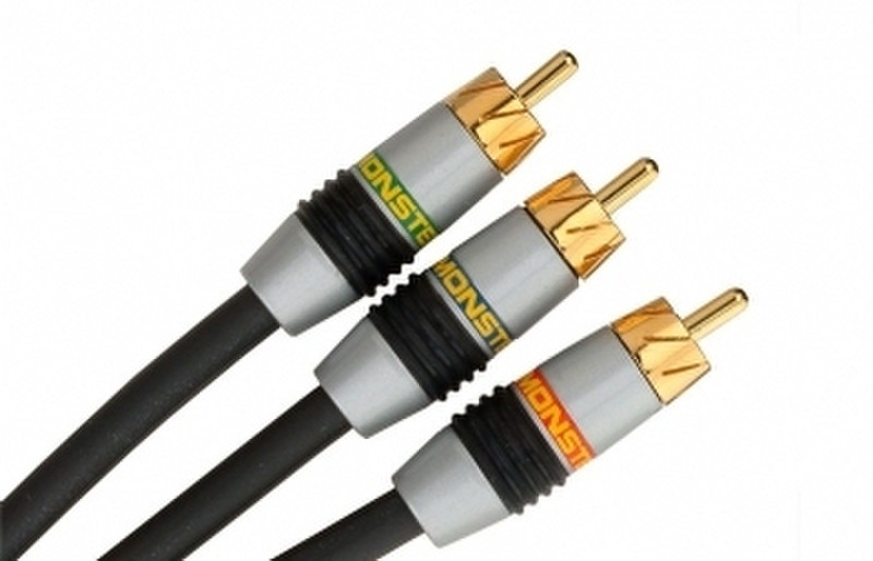 Monster Cable Video® 3 High-Resolution Component Video Cable 6.0m 6m component (YPbPr) video cable