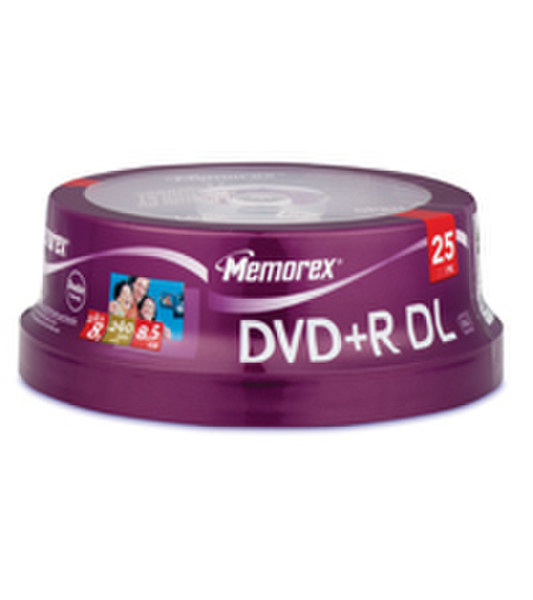 Memorex 8x DVD+R Double Layer 8.5GB DVD+R 25Stück(e)