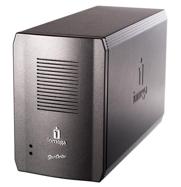 Iomega StorCenter Network Hard Drive 1 TB 1000GB Schwarz, Grau Externe Festplatte