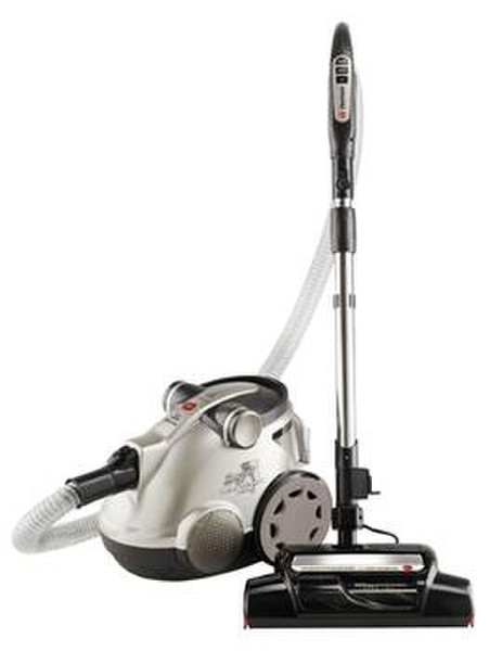 Hoover WindTunnel Bagless Canister Cylinder vacuum Silver