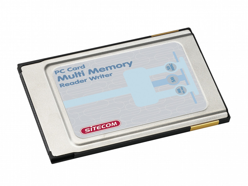 Sitecom PC Card card reader 5 in 1 PCMCIA card reader