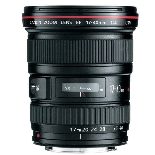 Canon EF 17-40mm f/4.0L USM Schwarz