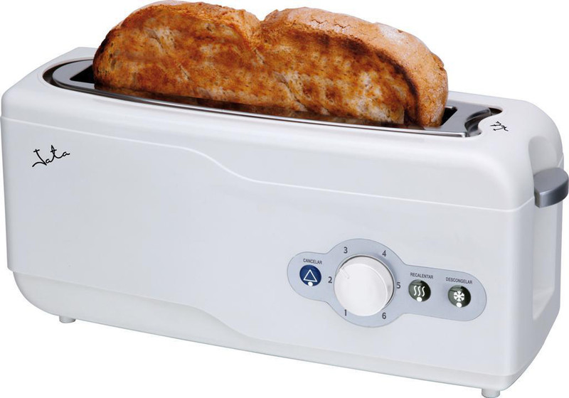 JATA TT492 1slice(s) Weiß Toaster
