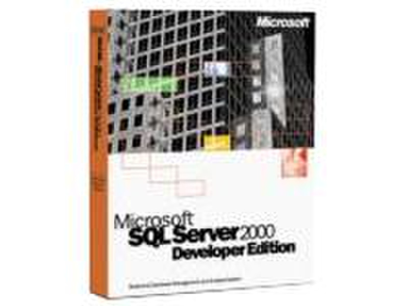 Microsoft MS SQL Server 2000 Developper Edition UK CD