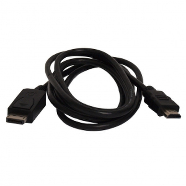 Art Audio AL-OEM-82 1.8м DisplayPort HDMI Черный адаптер для видео кабеля