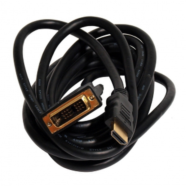 Art Audio AL-OEM-42 3m HDMI DVI-D Schwarz Videokabel-Adapter