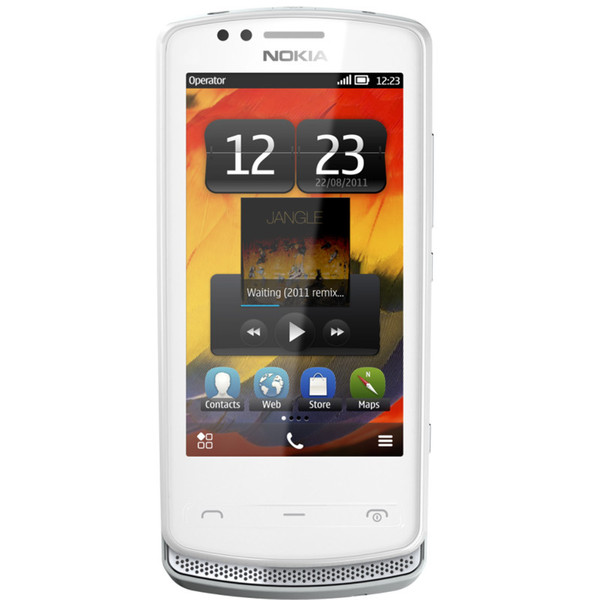 Nokia 700 Silver,White