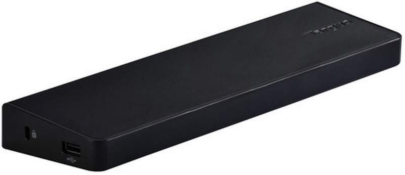Targus USB 3.0 Dual Video Black notebook dock/port replicator