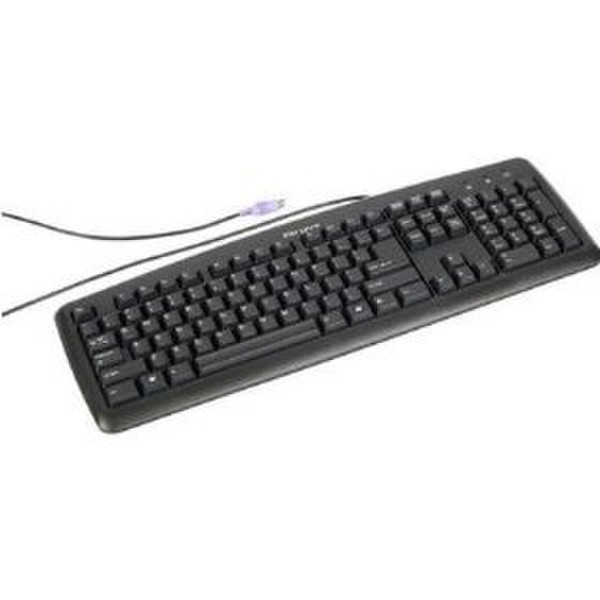Targus AKB14USZ Desktop PS/2 Keyboard PS/2 QWERTY Black keyboard