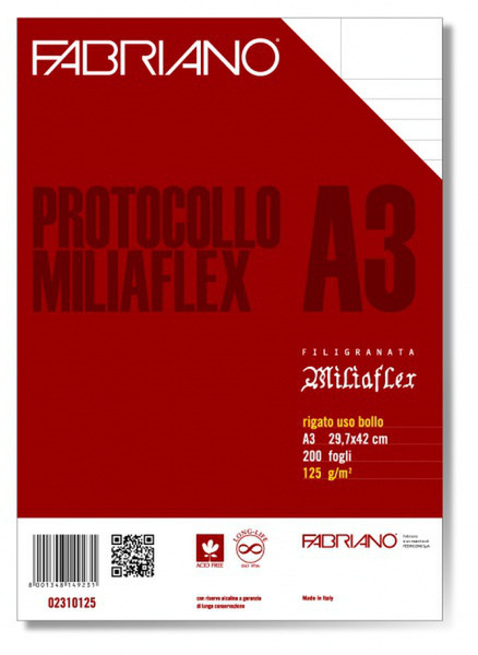 Fabriano Protocollo Miliaflex