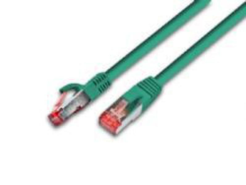 Triotronik Cat.6a AWG26 0.5m 0.5m Green