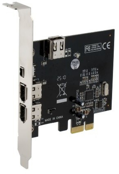 Sedna PCIE 3x 1394A Eingebaut IEEE 1394/Firewire Schnittstellenkarte/Adapter