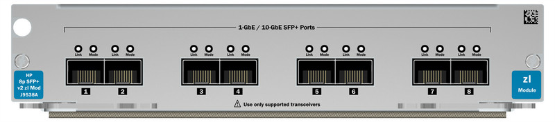 Hewlett Packard Enterprise 8-port 10GbE SFP+ v2 zl
