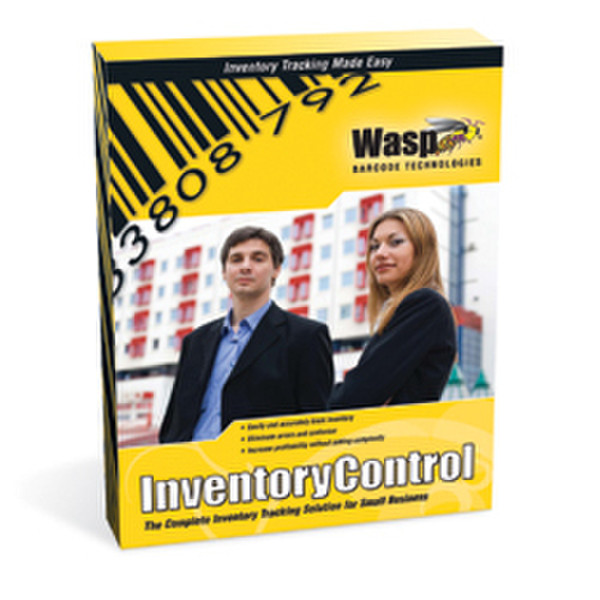 Wasp Inventory Control v4 Pro (5 PC & 1 mobile license) bar coding software