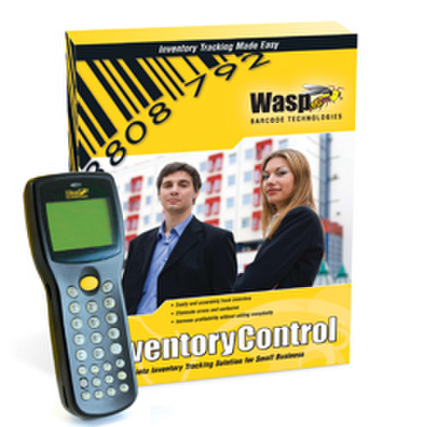 Wasp Inventory Control v4 Pro (5 PC) + WDT2200 Laser Barcode-Software