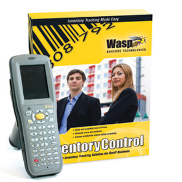 Wasp Inventory Control v4 Pro (5 PC) + WDT3200 + grip Barcode-Software