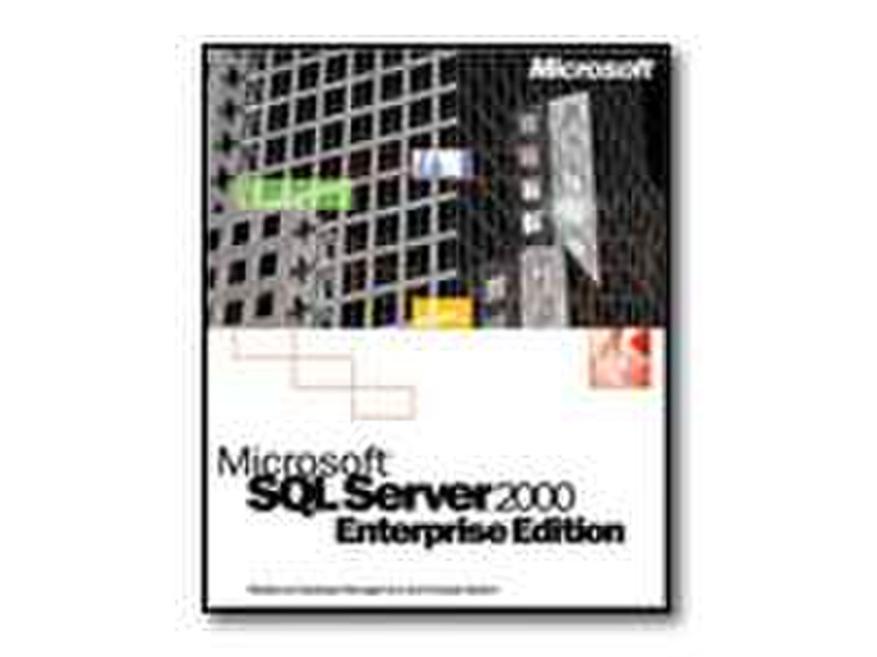 Microsoft SQL SVR 2000 ENT EDTN ENGLISH INTL CD-ROM 1 CPU LICENSE