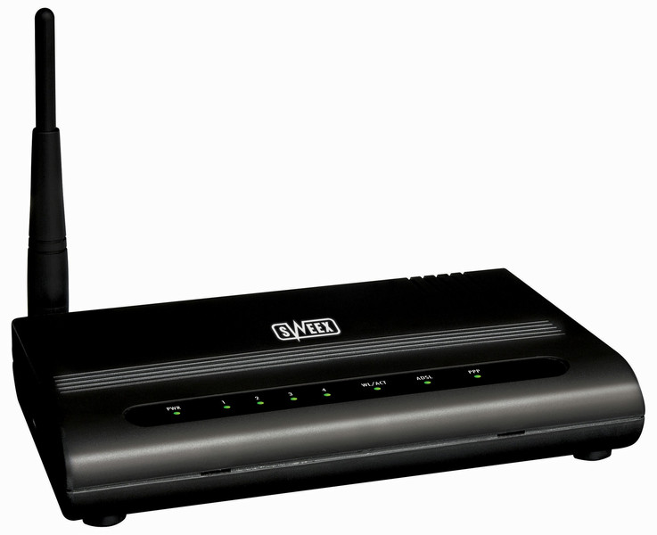 Sweex MO251 Schwarz WLAN-Router