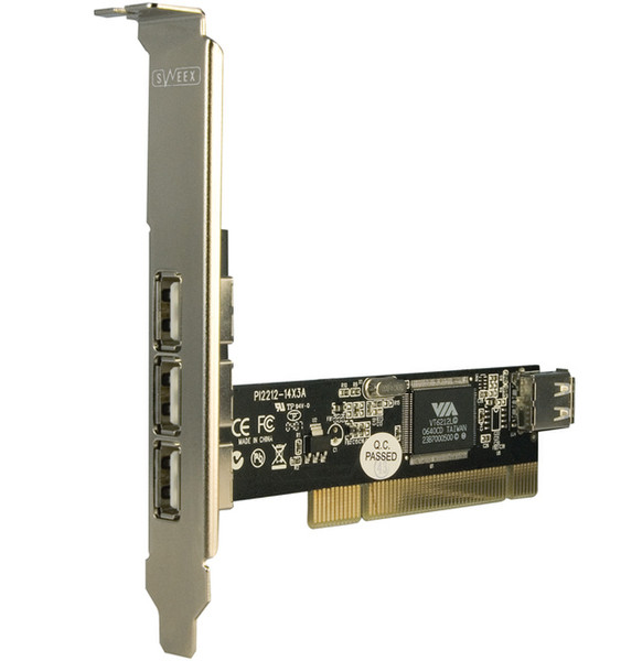 Sweex 3+1 Port USB Card PCI