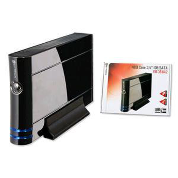 Keyteck EB-35642 3.5" Black storage enclosure