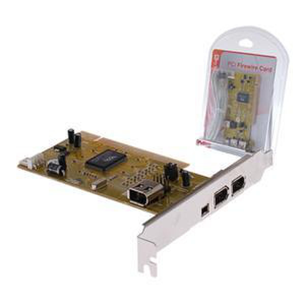 Keyteck PCI-FWP3 Eingebaut IEEE 1394/Firewire Schnittstellenkarte/Adapter
