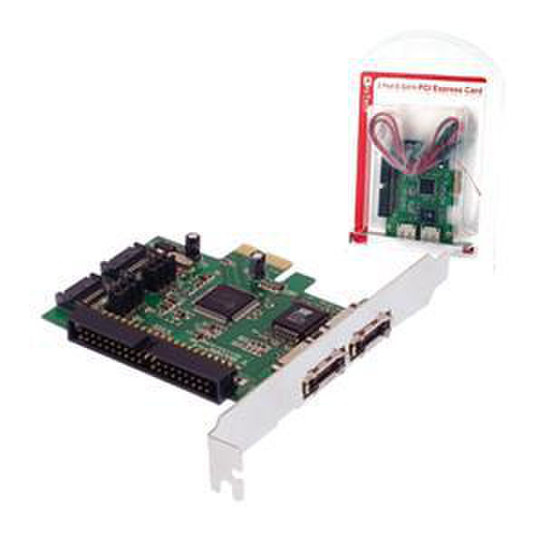 Keyteck PCIe-SATA Eingebaut SATA Schnittstellenkarte/Adapter