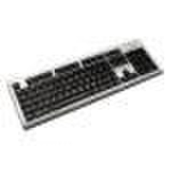 KME KB-2881 Silver, PS2 PS/2 QWERTY Cеребряный клавиатура