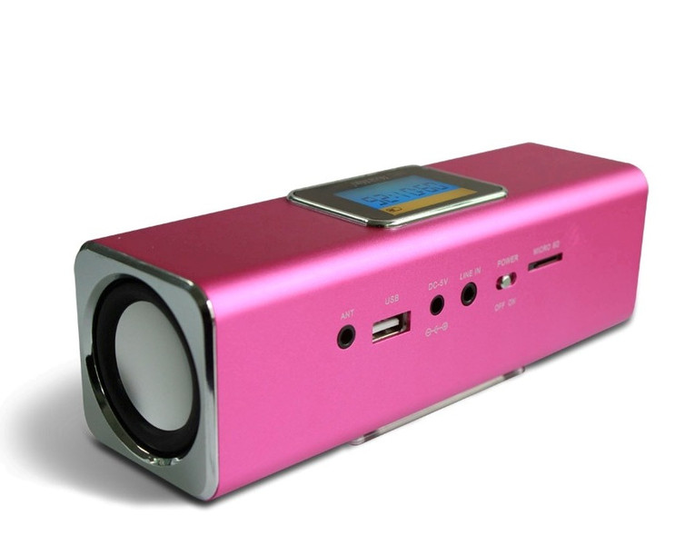 Technaxx MusicMan MA Display Soundstation 6W Pink