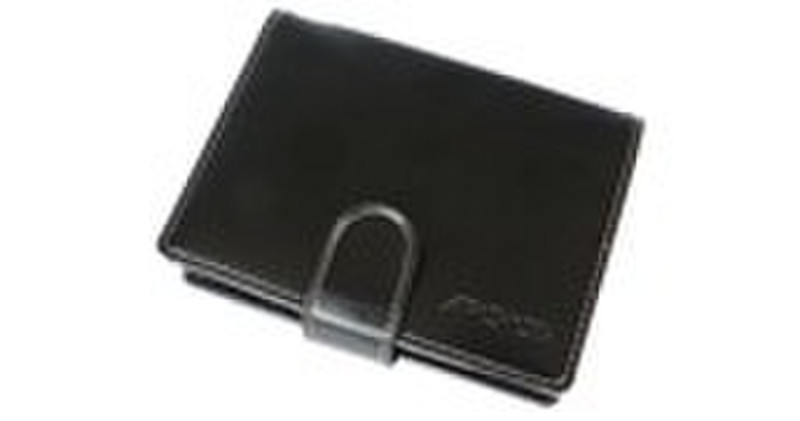 Archos 605 Stand case black leather - 4/30GB