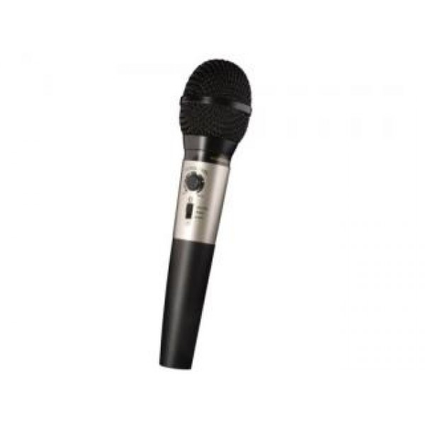Alecto UDM-70055 Stage/performance microphone Verkabelt Schwarz, Silber Mikrofon
