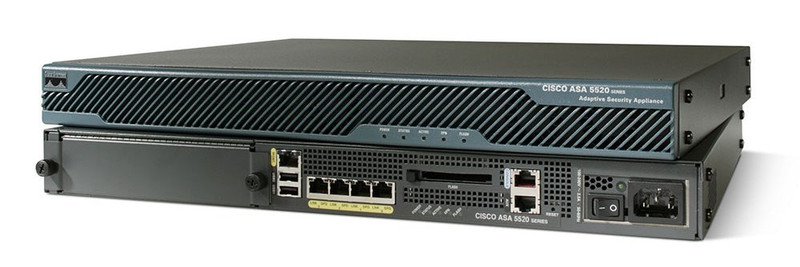 Cisco ASA 5520 1U 450Мбит/с аппаратный брандмауэр