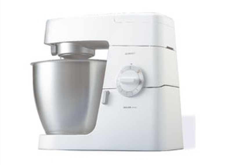 Kenwood Kitchen Machine - KM636 900W 6.7L Silver,White food processor