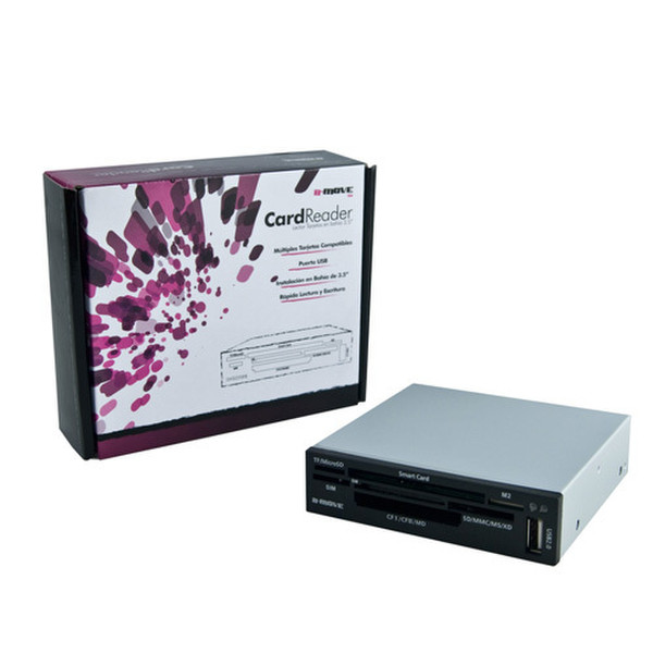 B-Move BM-CR03 Внутренний Черный устройство для чтения карт флэш-памяти
