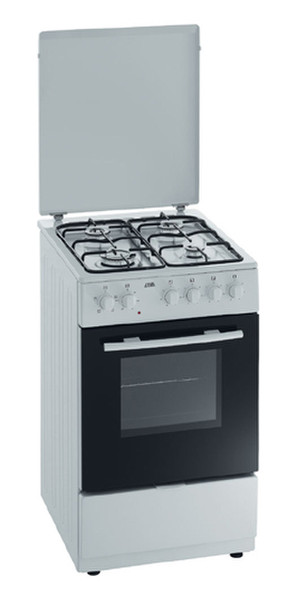 ETNA 1607HWIT Electrical Cooker Freestanding Gas White