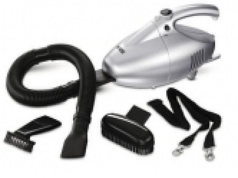 Princess Turbo Tiger Compact Vacuum Cleaner Black,Silver handheld vacuum