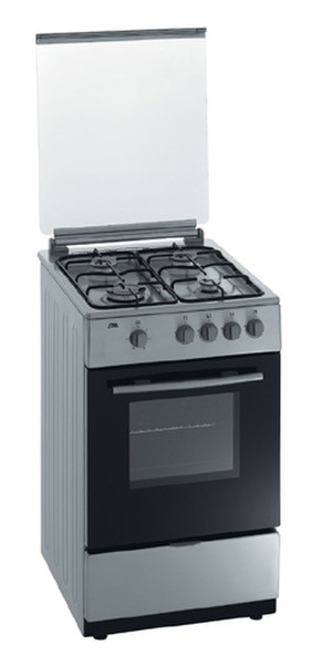 ETNA 1407HRVS Gas Cooker Freestanding Gas hob