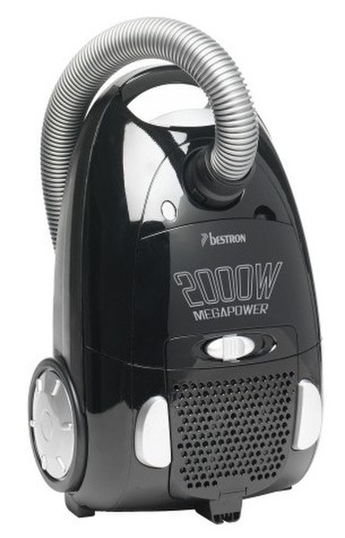 Bestron vacuum cleaner 2.5л 2000Вт Черный, Cеребряный