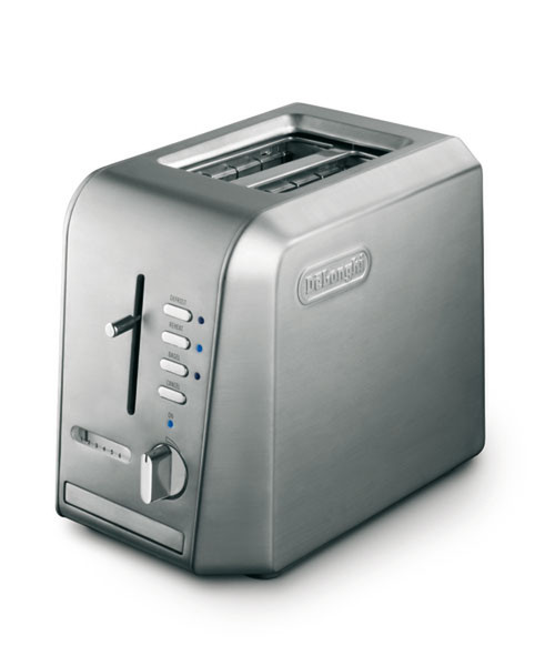 DeLonghi Toaster CTH2023 2ломтик(а) 1000Вт Cеребряный тостер