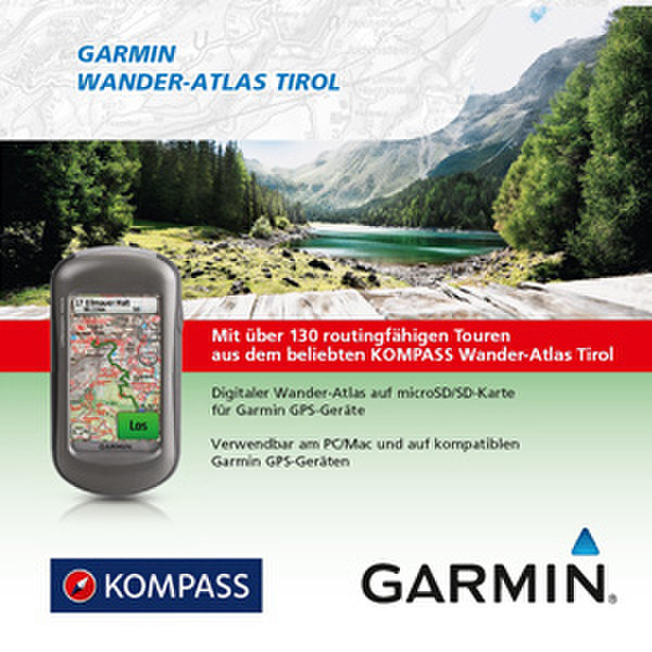 Garmin Wanderatlas Tirol