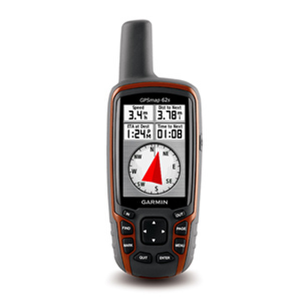 Garmin GPSMAP 62s Handheld 2.6" TFT 260.1g Black