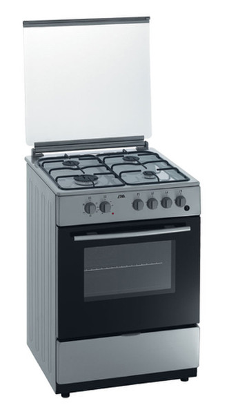 ETNA 1667VRVS Electrical Cooker Отдельностоящий Gas hob