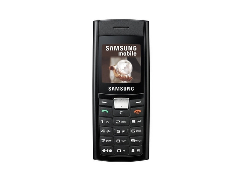 Samsung SGH-C170, Black 1.52" 67g Schwarz