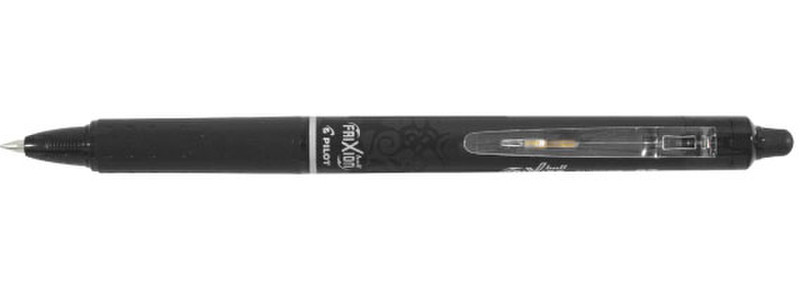 Pilot Frixion Clicker Clip-on retractable ballpoint pen Черный 12шт